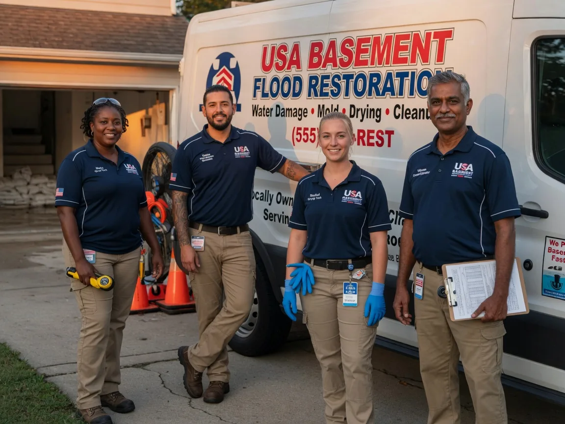 Basement Flood Cleanup company in Elmwood, WI