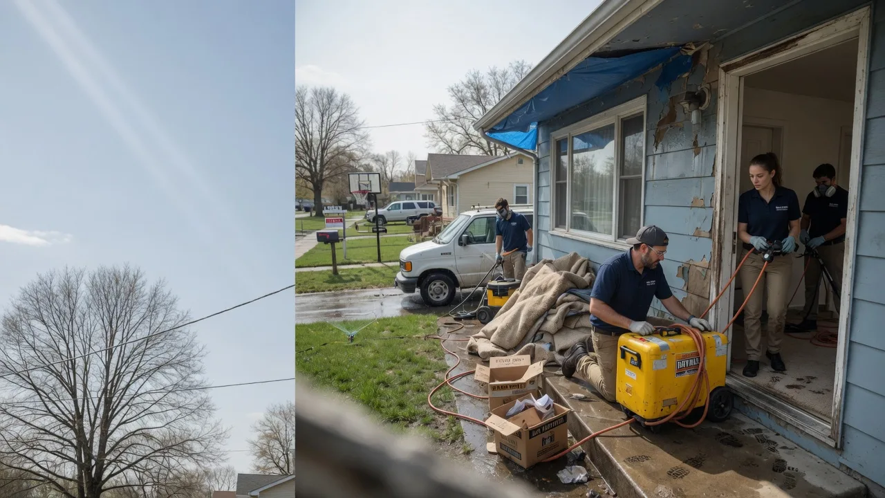 Basement Flood Cleanup in Elmwood, WI near me